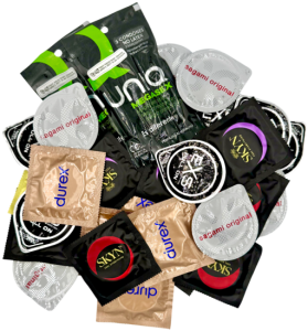 Sada bezlatexov&yacute;ch kondomů &ndash; Latexfree pack (36 ks)