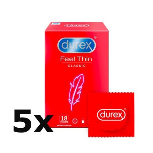 Durex Feel Thin Classic – tenké kondomy (90 ks)