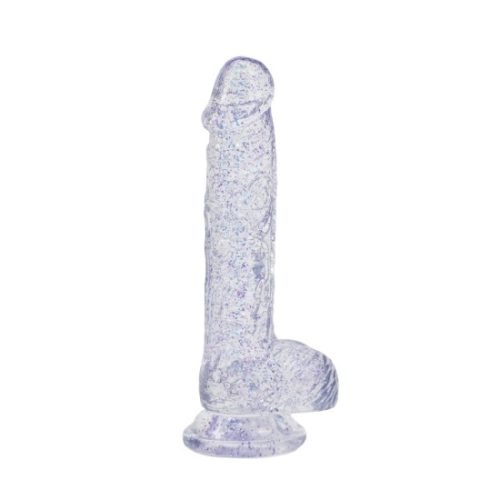 Realistické dildo Clear Pleasure (15 cm)