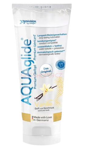 Aqua glide vanilka 100ml