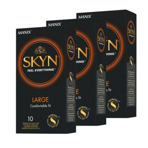 SKYN Large – XL bezlatexové kondomy 30ks