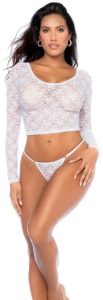 Mapal&eacute; Two Piece Set - S/M - White