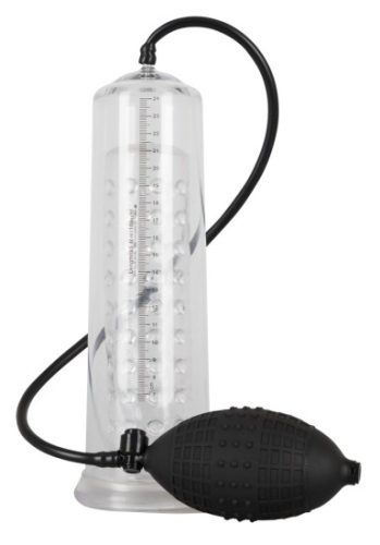Mister Boner Fantastic Power Pump – průhledná vakuová pumpa na penis