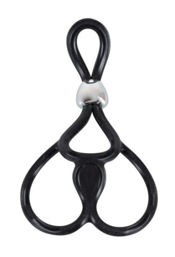 You2Toys Triple Ball and Cock Ring – trojitý erekční kroužek na penis a varlata