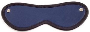 ROUGE Leather Blindfold Eye Mask Blue