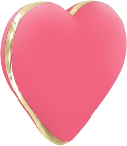 Srd&iacute;čkov&yacute; vibračn&iacute; př&iacute;věsek růžov&yacute;