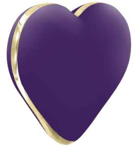 Srd&iacute;čkov&yacute; vibračn&iacute; př&iacute;věsek fialov&yacute;