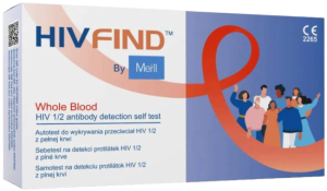 HIVFIND sebetest na detekci HIV z krve 1ks