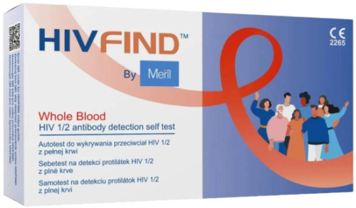 HIVFIND sebetest na detekci HIV z krve 1ks