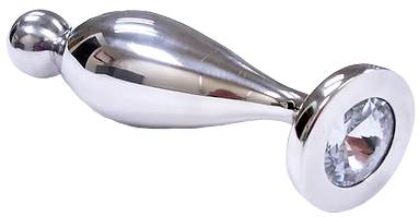 ROUGE Stainless Steel Anal Probe (Medium)