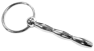 ROUGE Stainless Steel Hollow Ribbed Urethral Probe