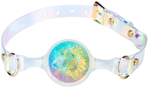 Silikonový roubík Crystal Bloom Gag