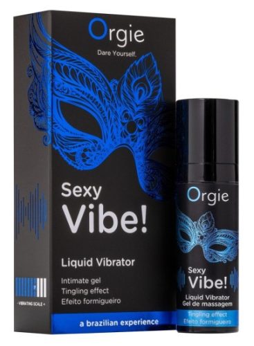 Orgie Liquid Vibrator stimulační gel 15 ml