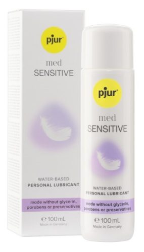 pjur med Sensitive Glide 100 ml lubrikační gel na citlivou pokožku