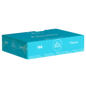 Love Match Bulk-Pack: Classico &ndash; Klasick&eacute; kondomy (144 ks)