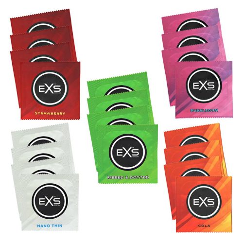 EXS kondomy Mix III. testovací sada 20 ks EXS