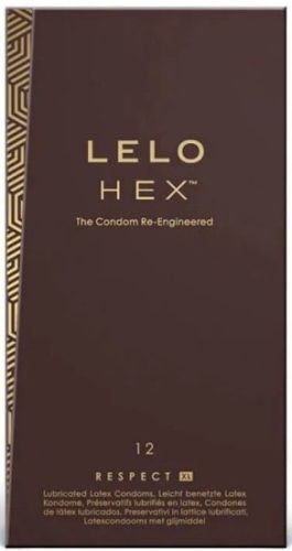 LELO Hex Respect – XL kondomy (12 ks)