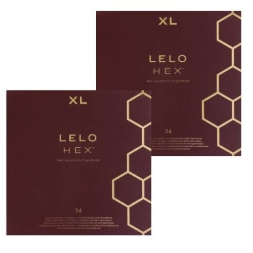 LELO Hex Respect – XL kondomy (72 ks)