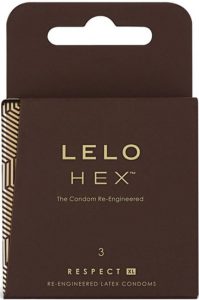 LELO Hex Respect – XL kondomy (3 ks)